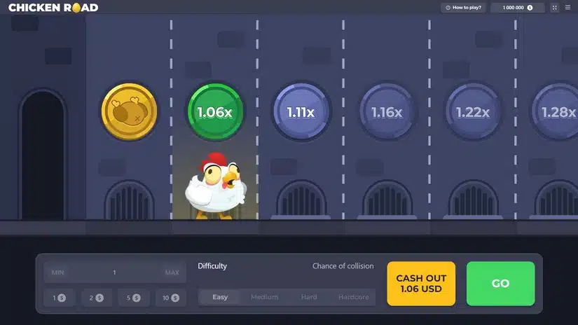 Wersja demo gry Chicken Cross
